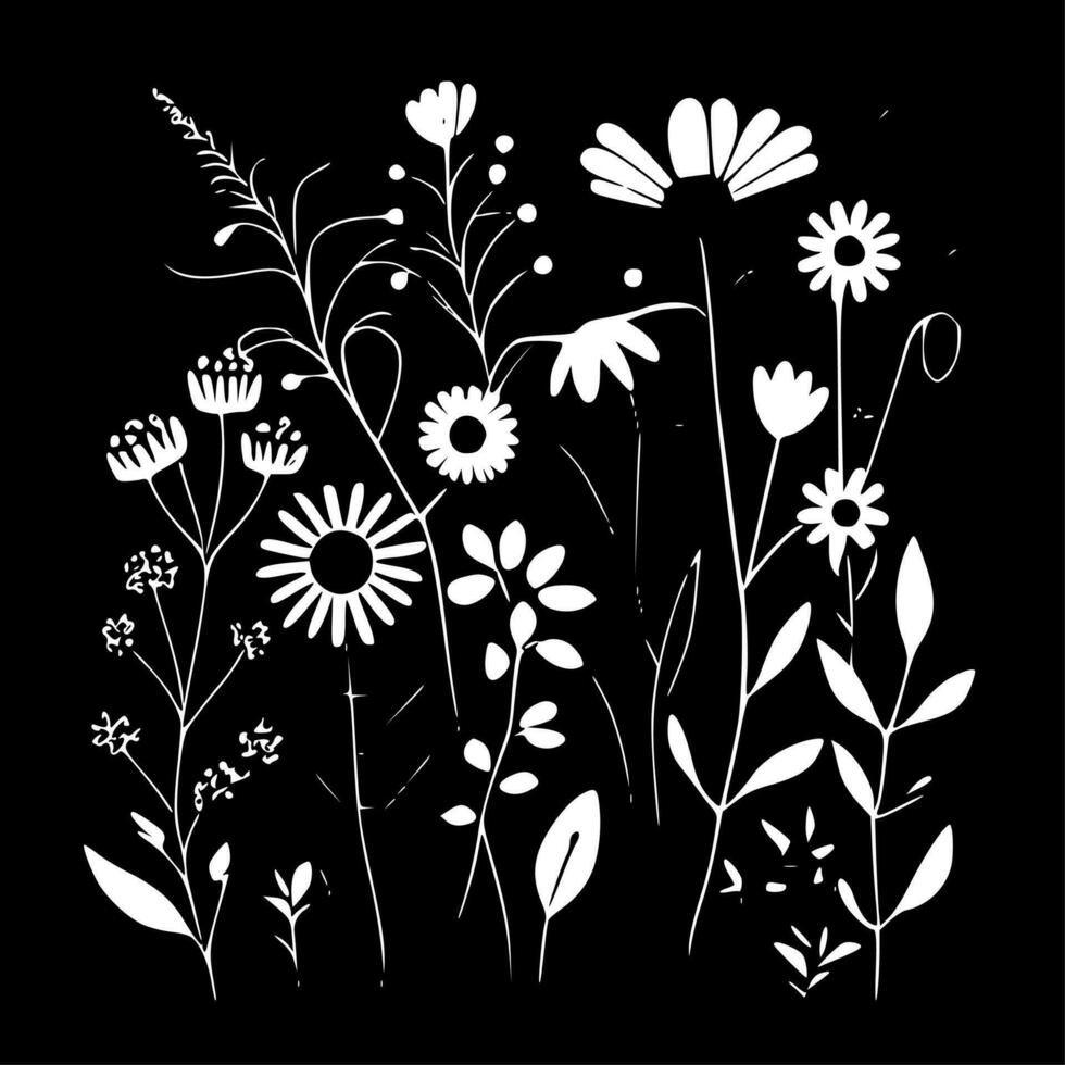 bloemen achtergrond - hoog kwaliteit vector logo - vector illustratie ideaal voor t-shirt grafisch