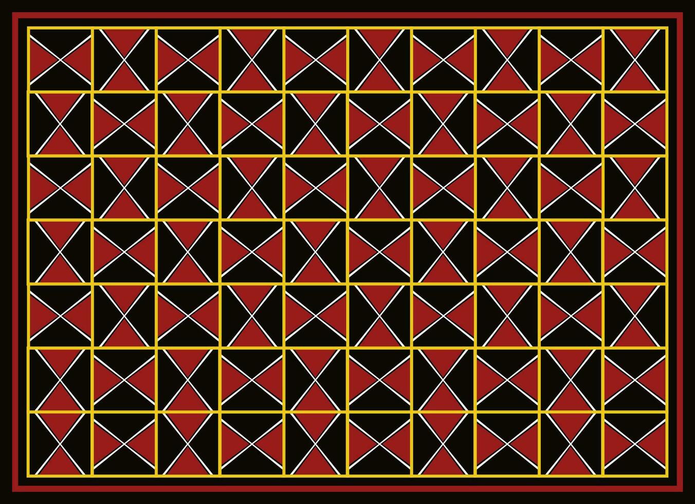 tribal batik kunst van papello songkang passuur toraja, Indonesië, meetkundig patroon. vlak vector