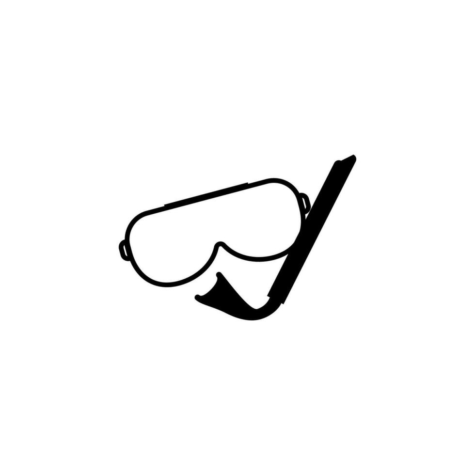 duiken masker vector icoon illustratie