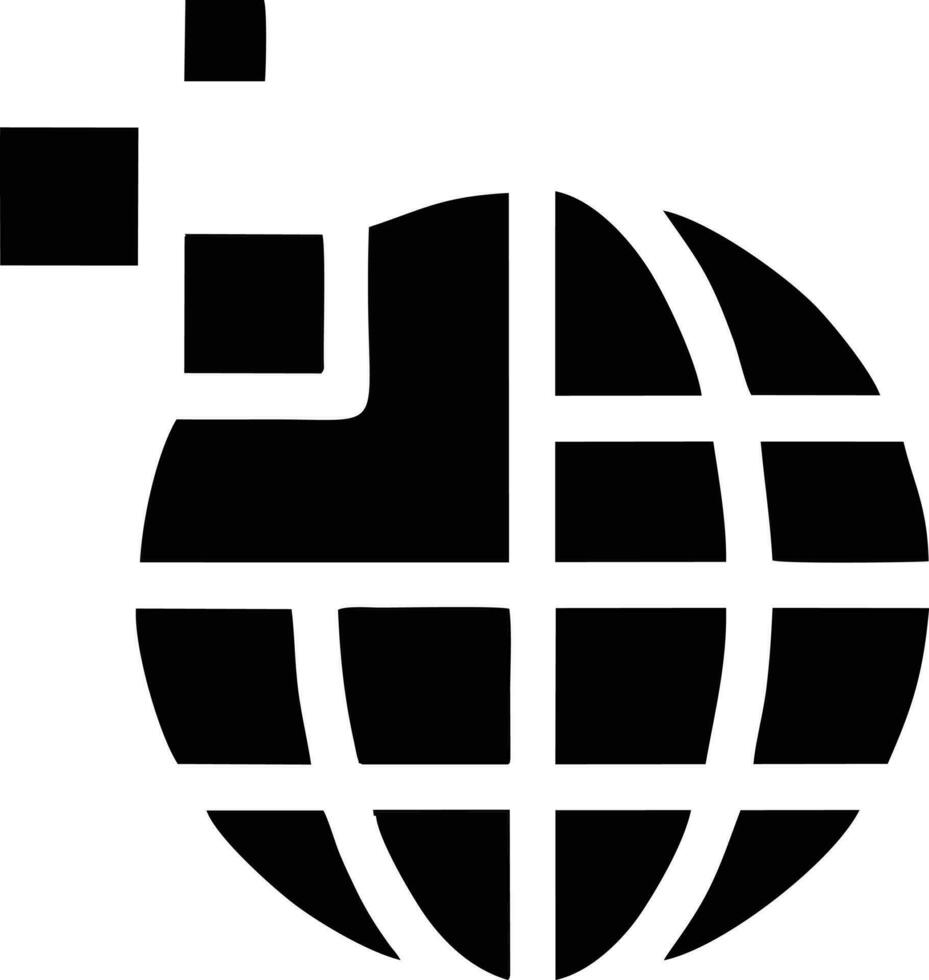 wereldbol planeet aarde icoon symbool vector afbeelding. illustratie van de wereld globaal vector ontwerp. eps 10v