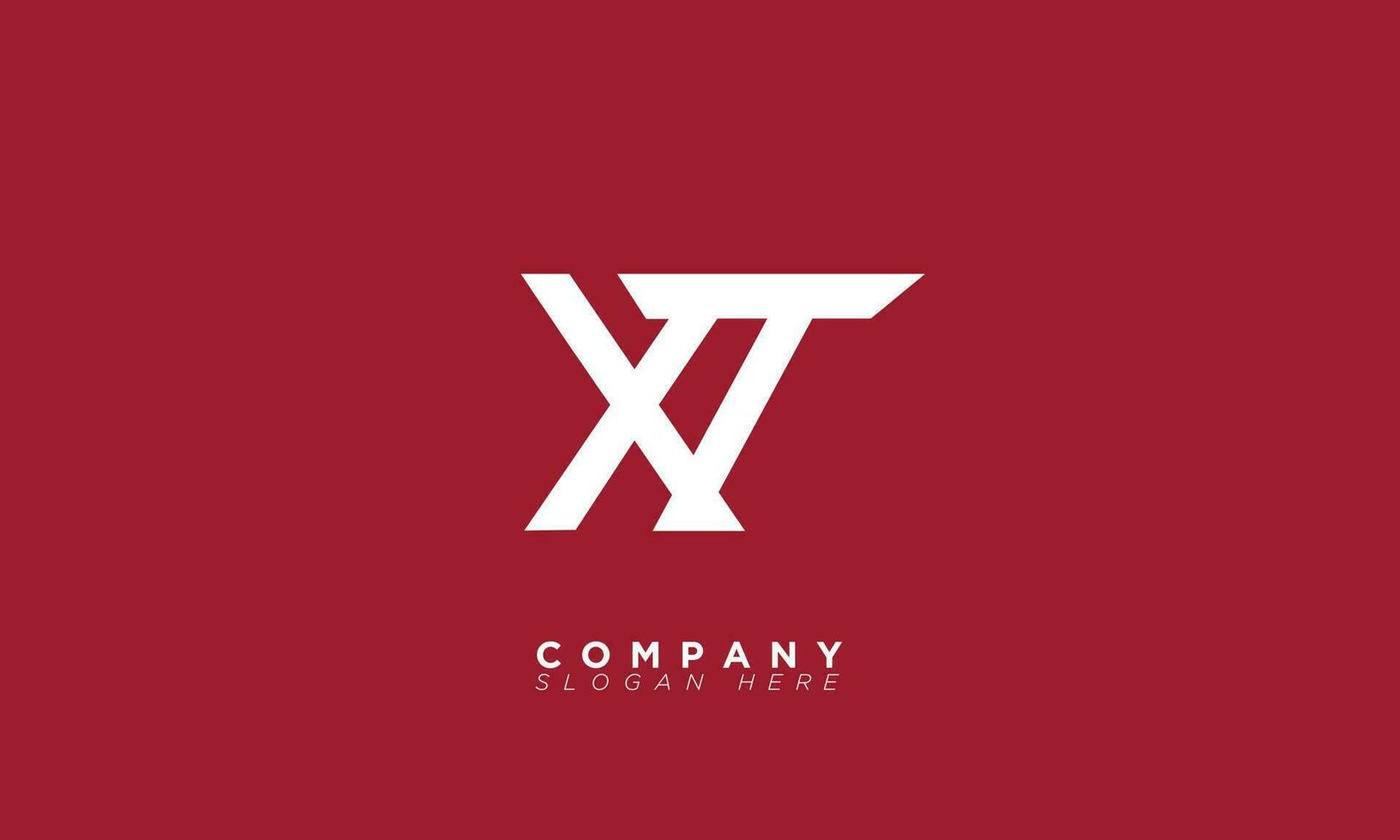 xt alfabet brieven initialen monogram logo tx, X en t vector