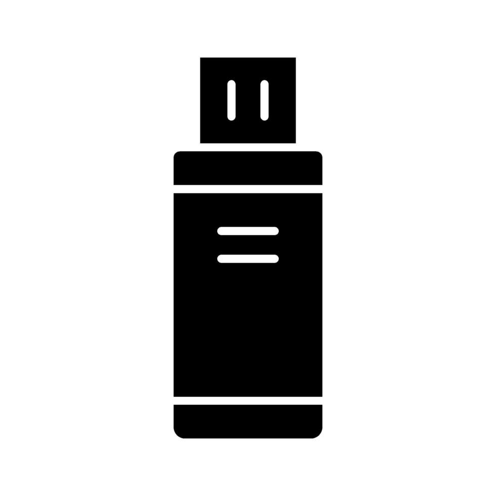 USB-schijfpictogram vector