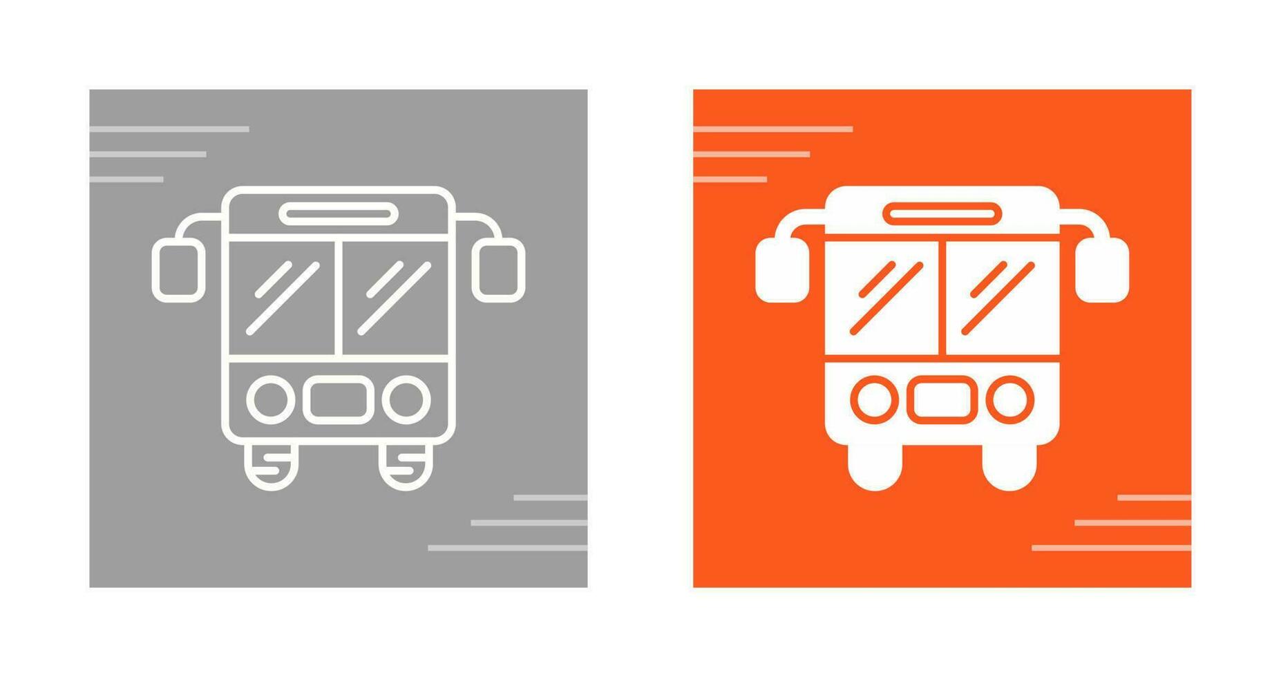 bus vector pictogram