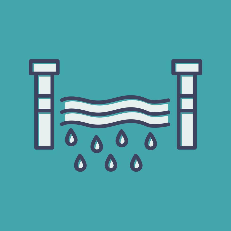 water dam vector icoon