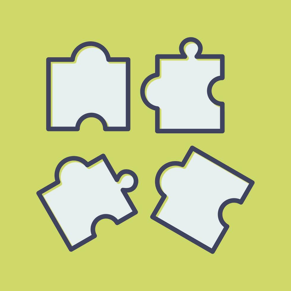 puzzel vector pictogram