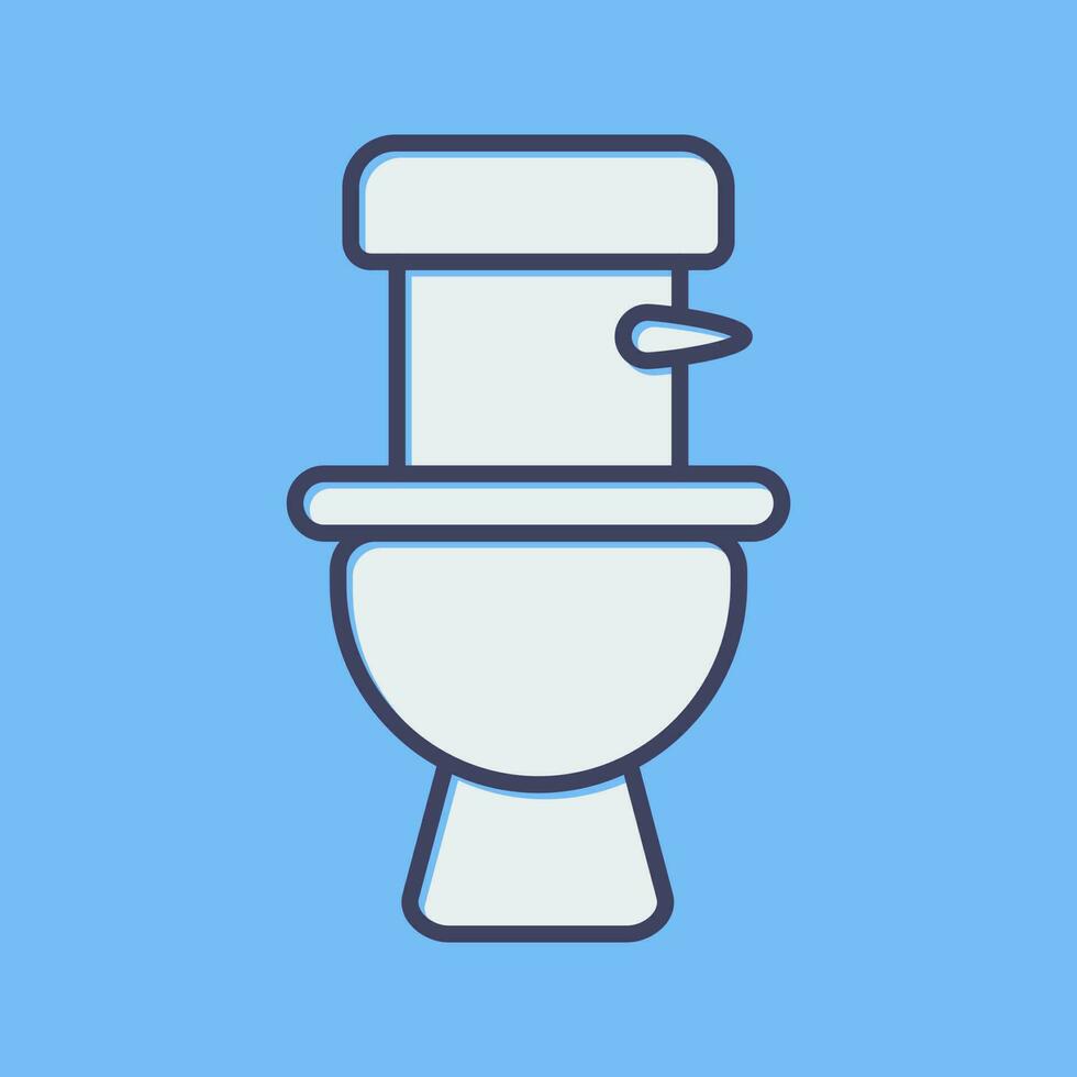 toilet vector pictogram