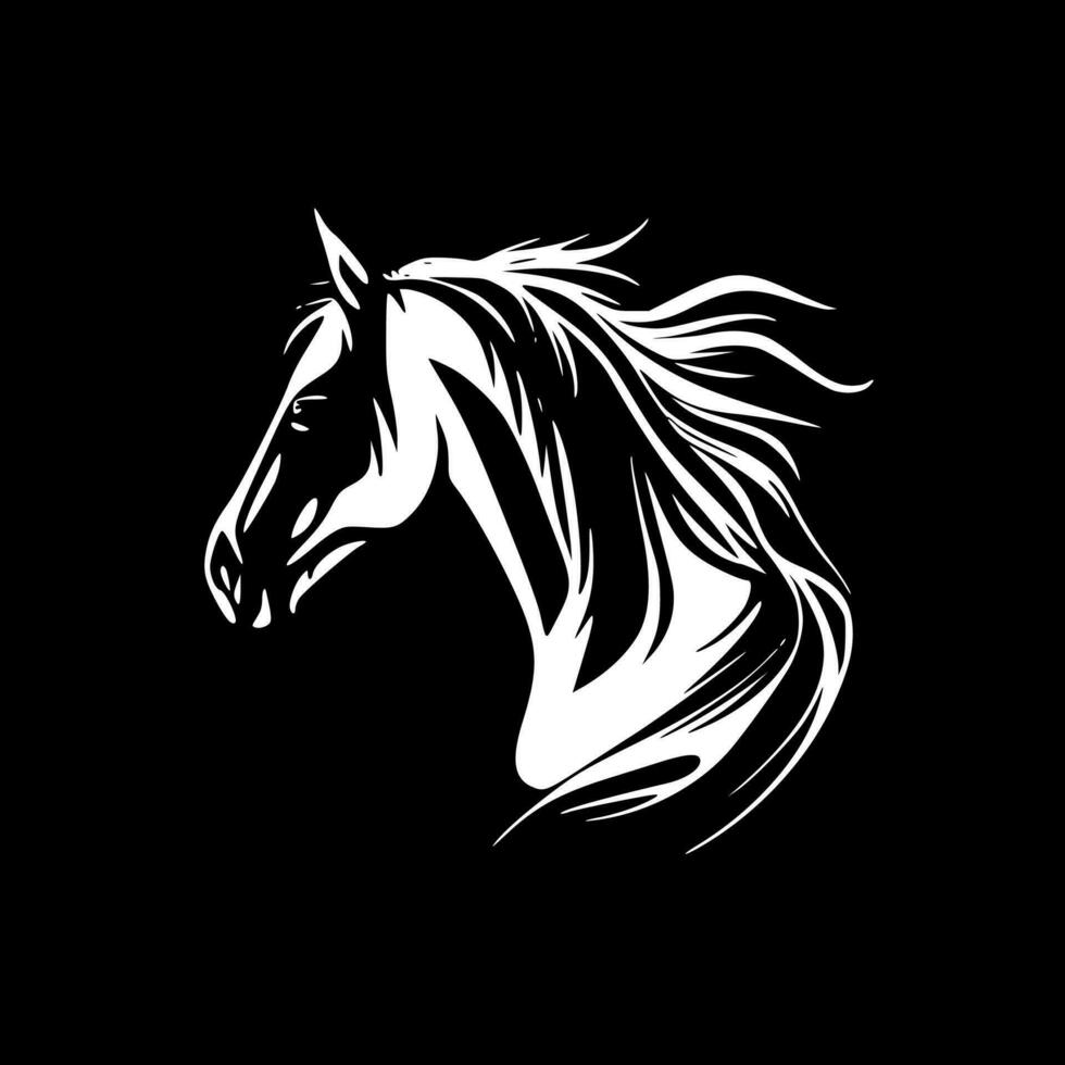 paard - hoog kwaliteit vector logo - vector illustratie ideaal voor t-shirt grafisch