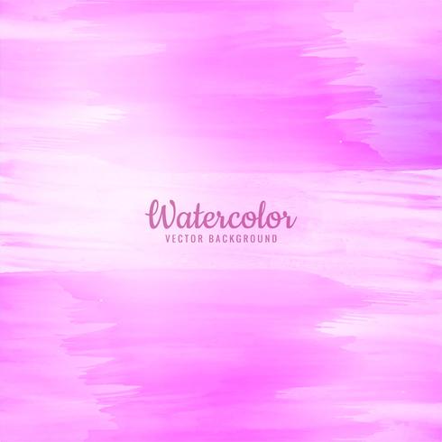 Abstracte roze aquarel textuur achtergrond vector