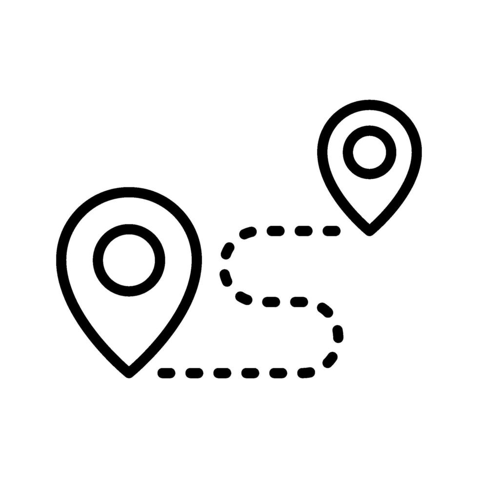 route vector pictogram