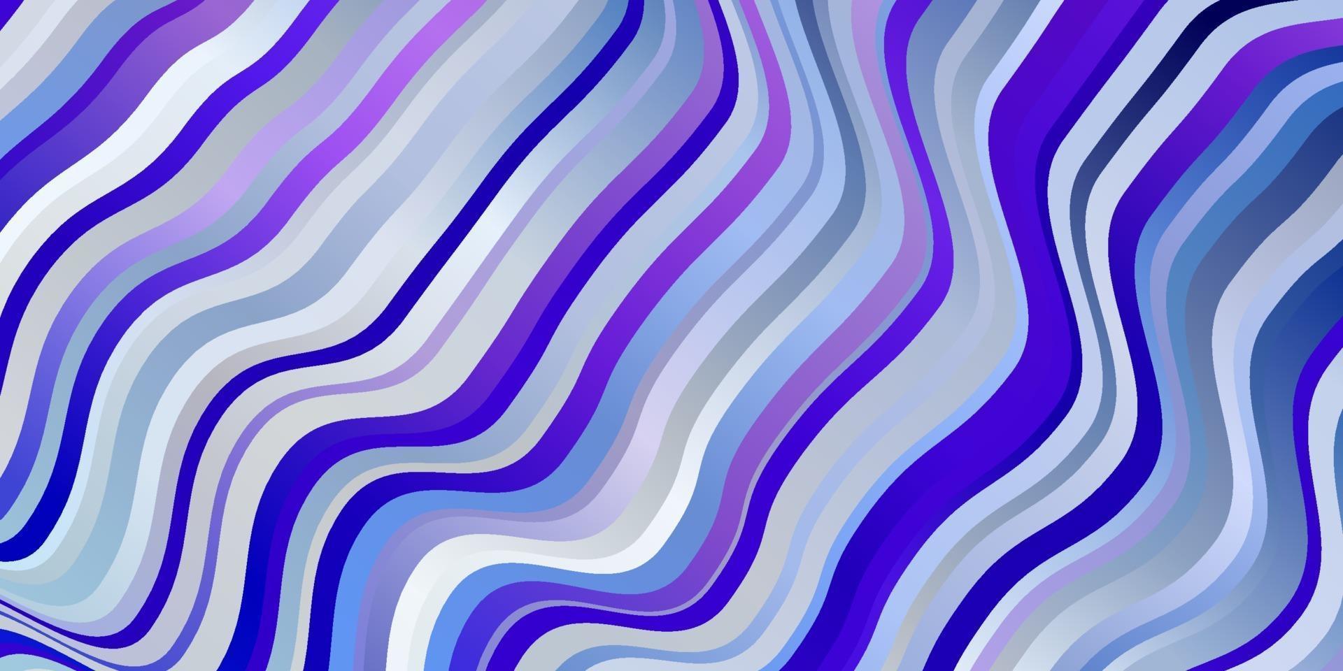 lichtroze, blauw vectorpatroon met wrange lijnen. vector