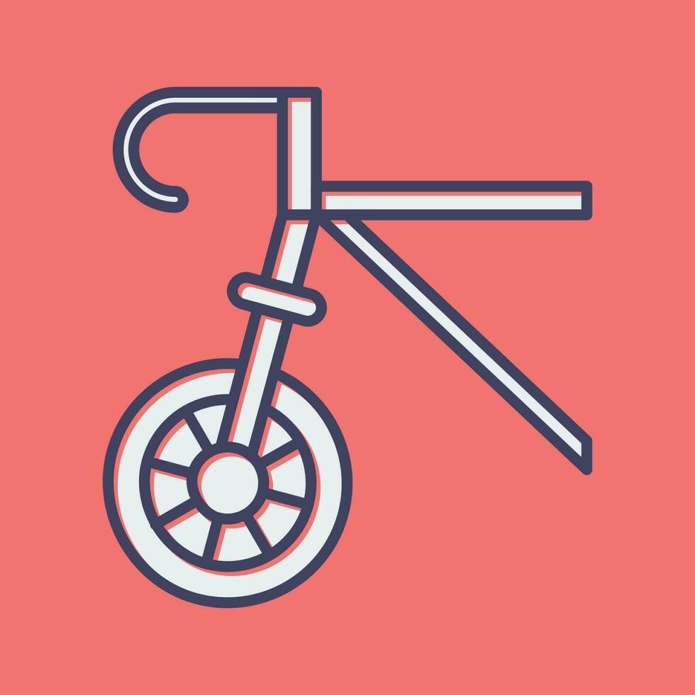 fixie vector icoon