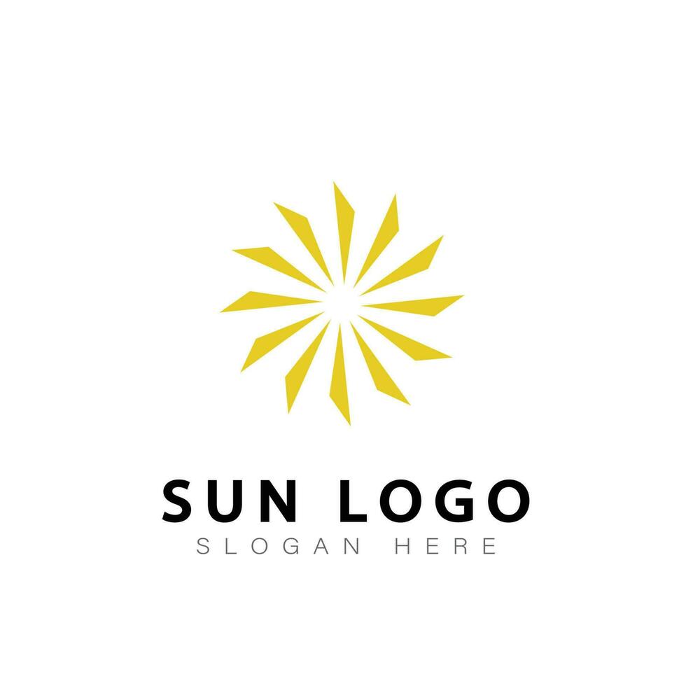 zon inloggen vector ontwerp symbool icoon modern
