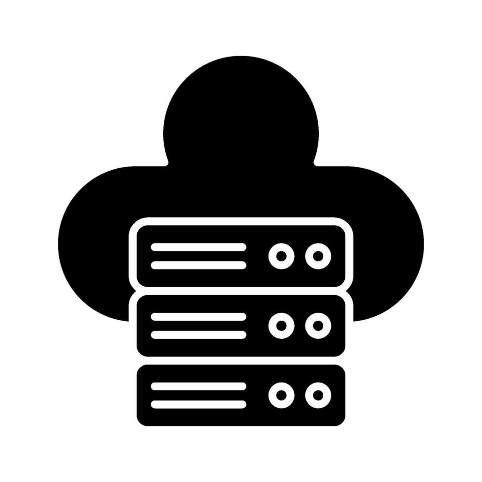 cloud opslag pictogram vector