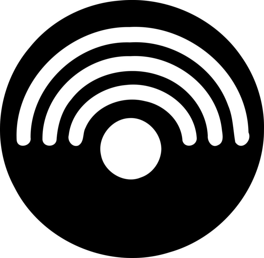 draadloze internet Wifi icoon vector