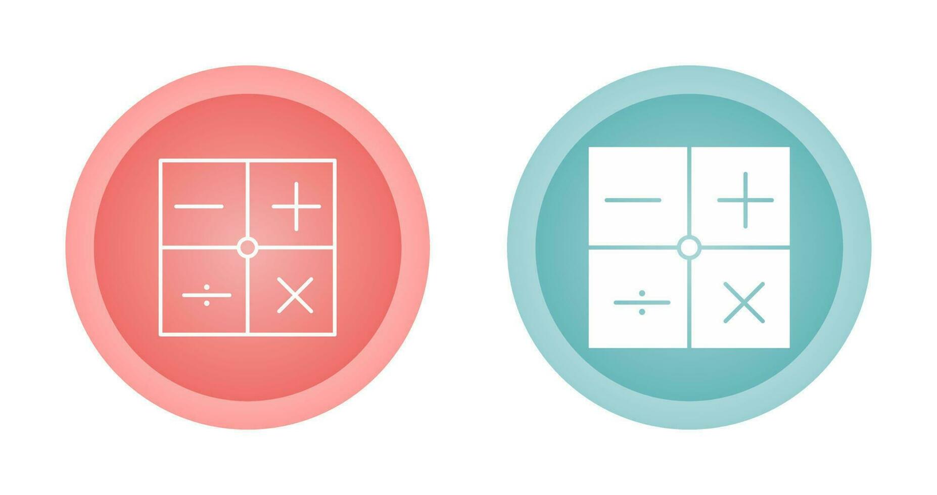 wiskunde symbolen vector icoon