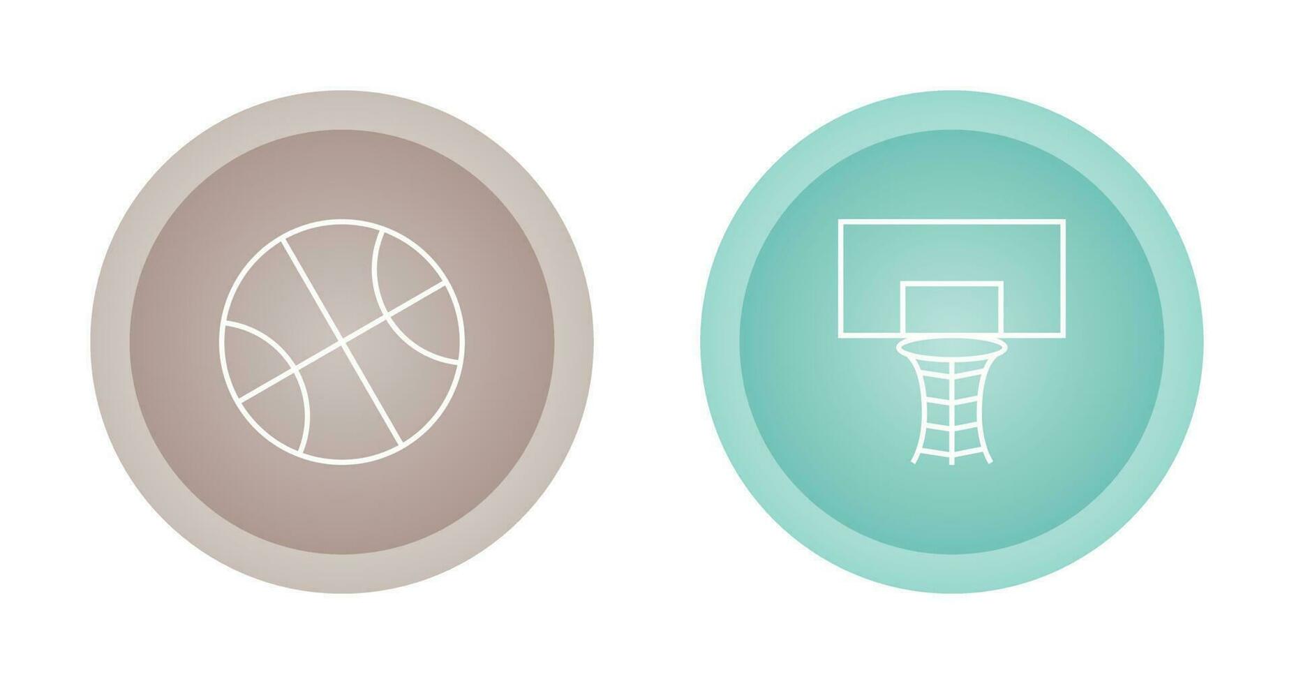 basketbal hoepel vector icoon