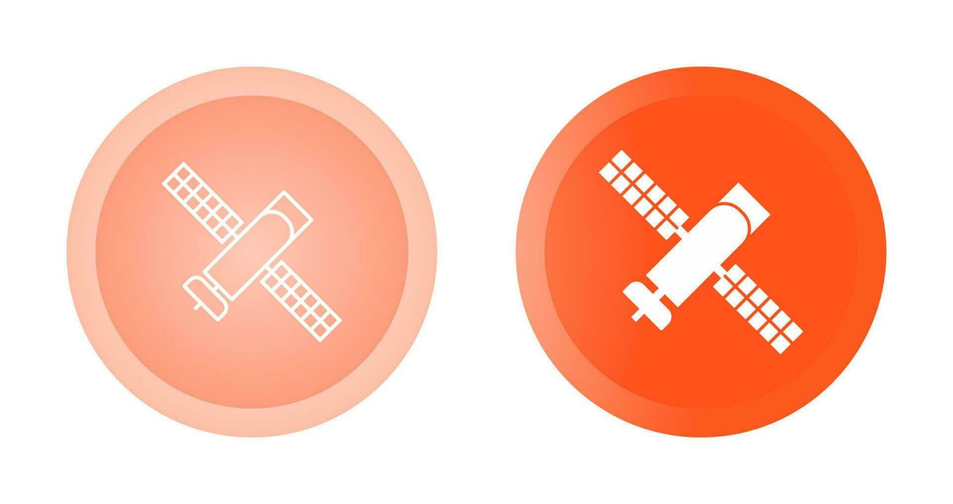 satelliet vector pictogram