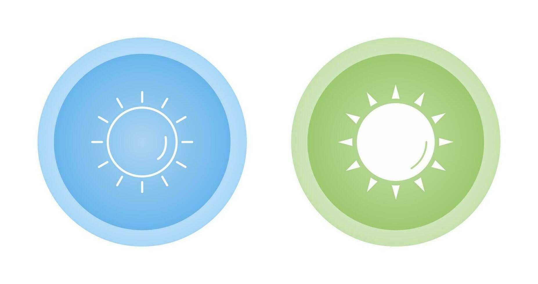 zon vector pictogram