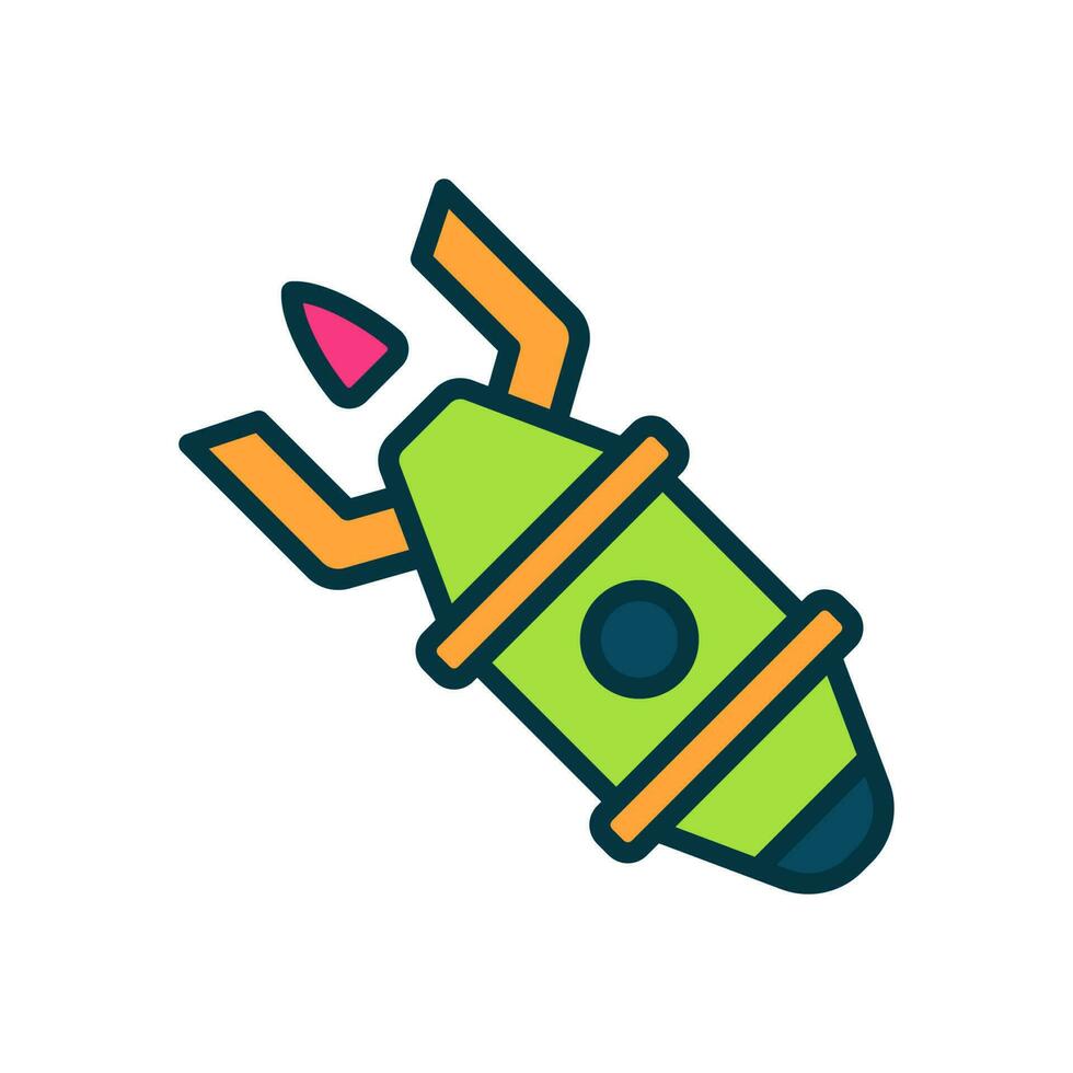 raket icoon voor uw website, mobiel, presentatie, en logo ontwerp. vector