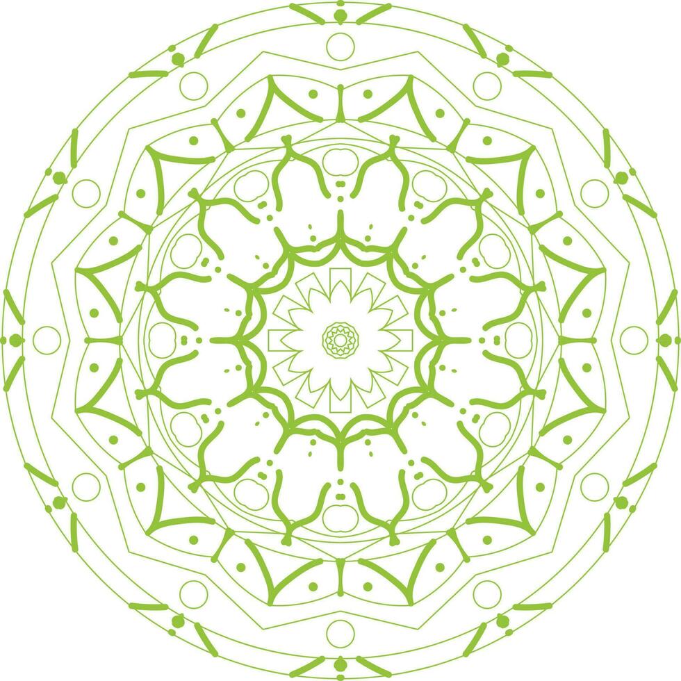 modern creatief mandala ontwerp achtergrond vector