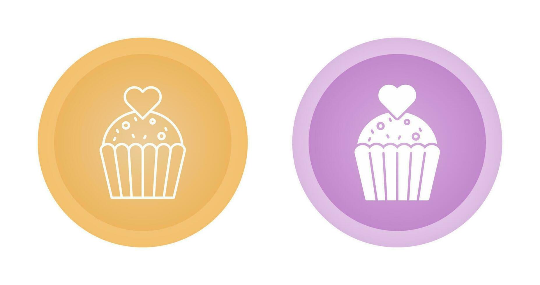 cupcake vector icoon