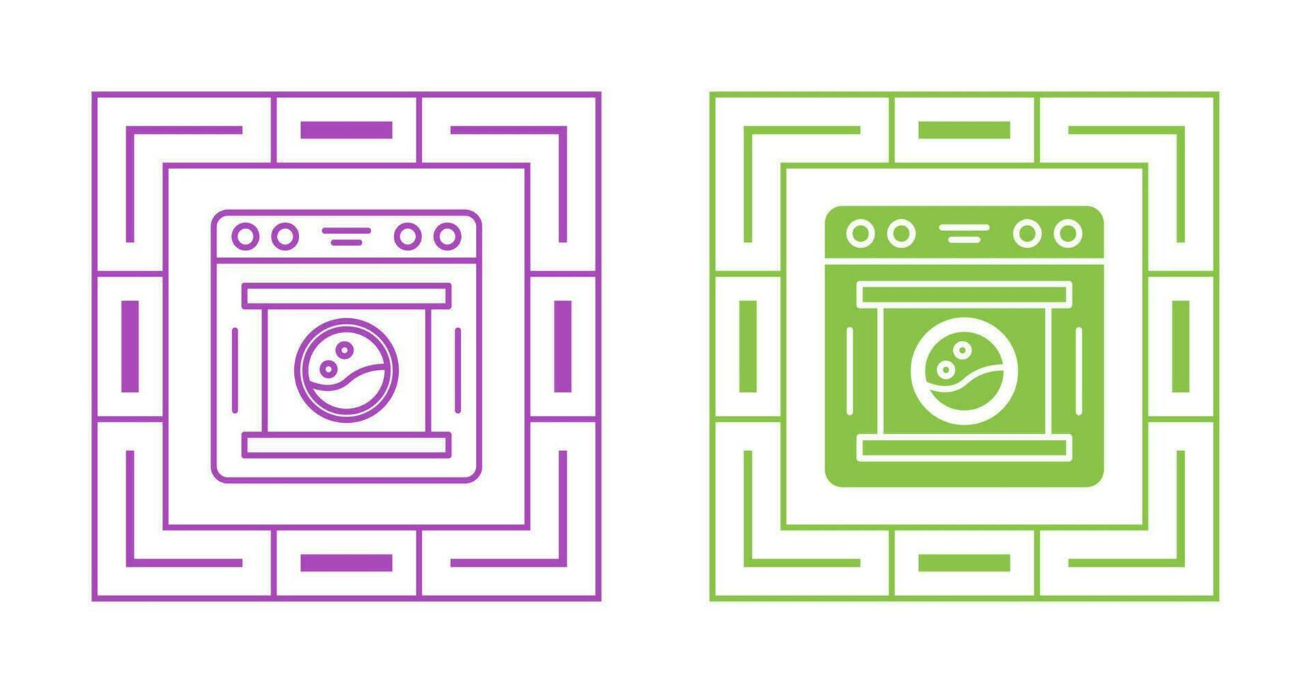 wasmachine vector pictogram