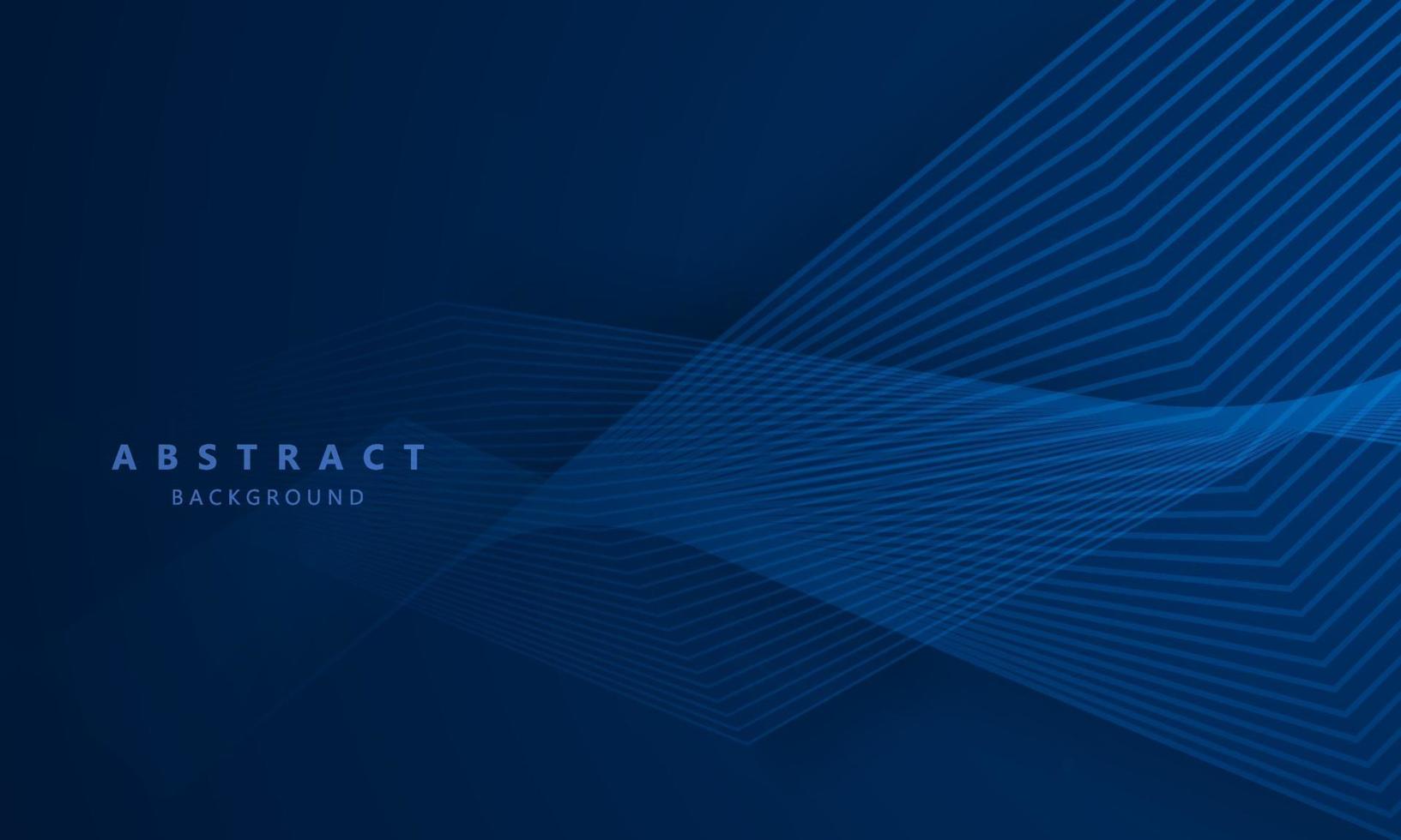 abstracte blauwe achtergrond poster met dynamiek. technologie netwerk vectorillustratie. vector