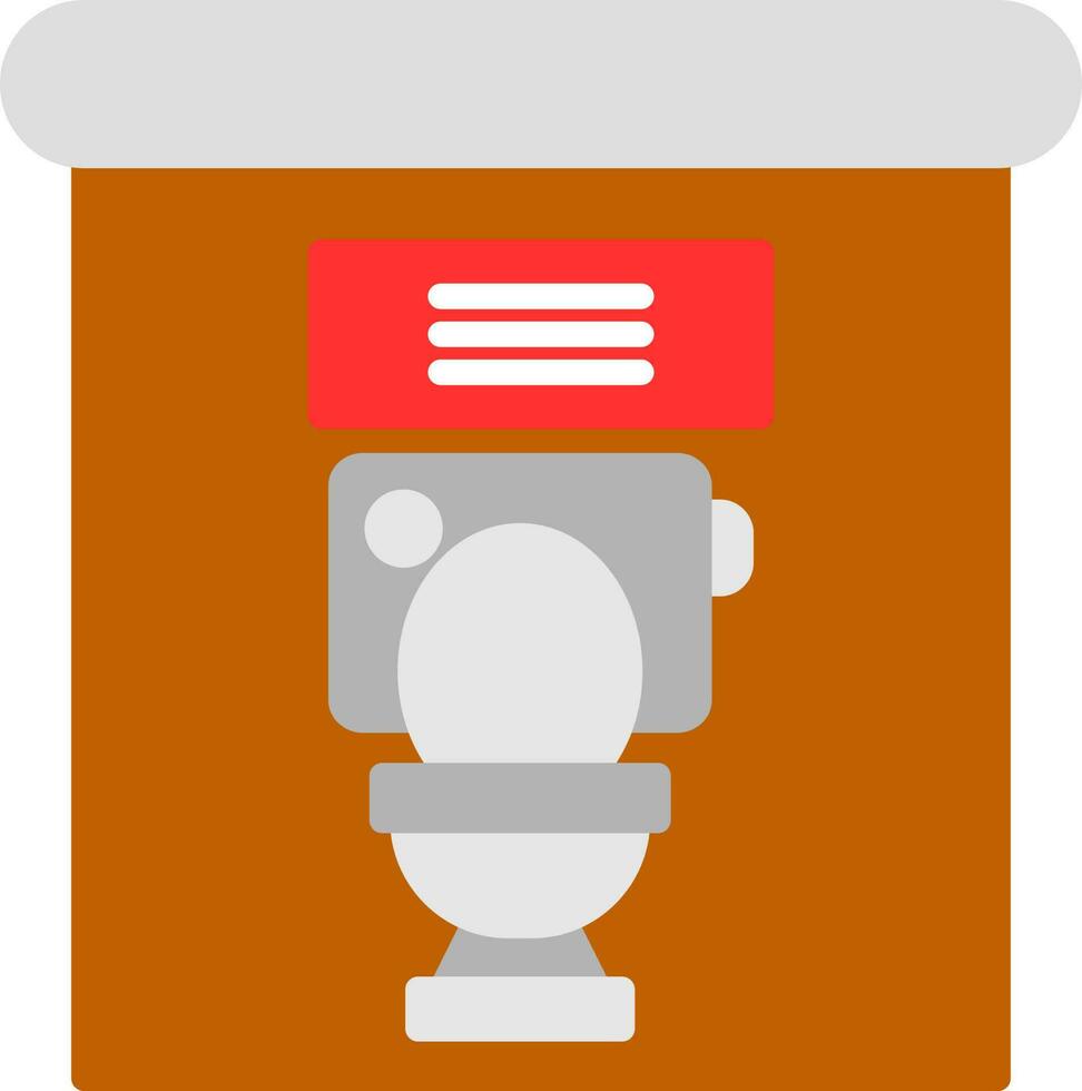 toilet vector icoon ontwerp