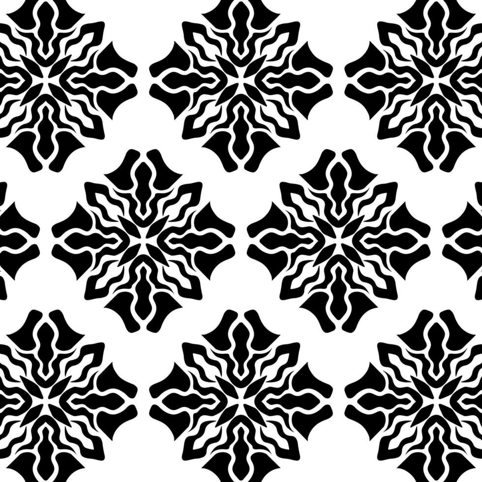 meetkundig koel abstract bloemen patroon vector