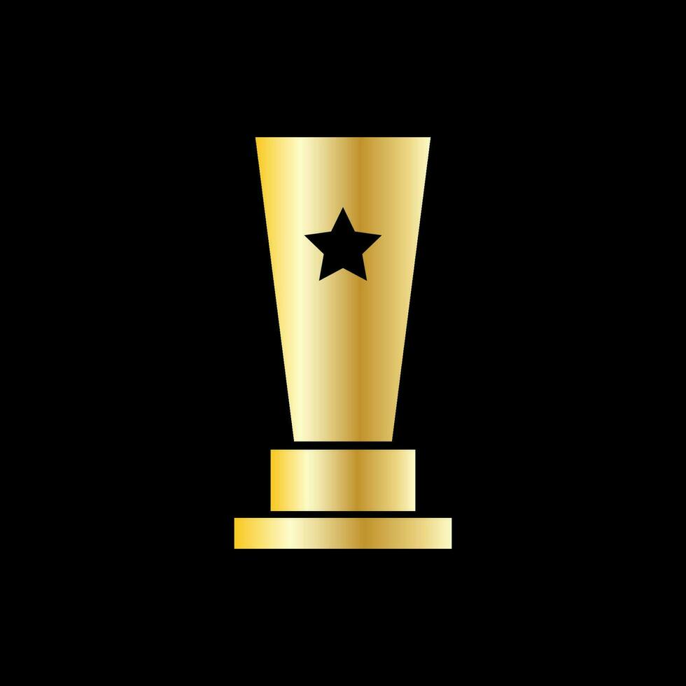 trofee icoon vector illustratie. trofee icoon vector eps