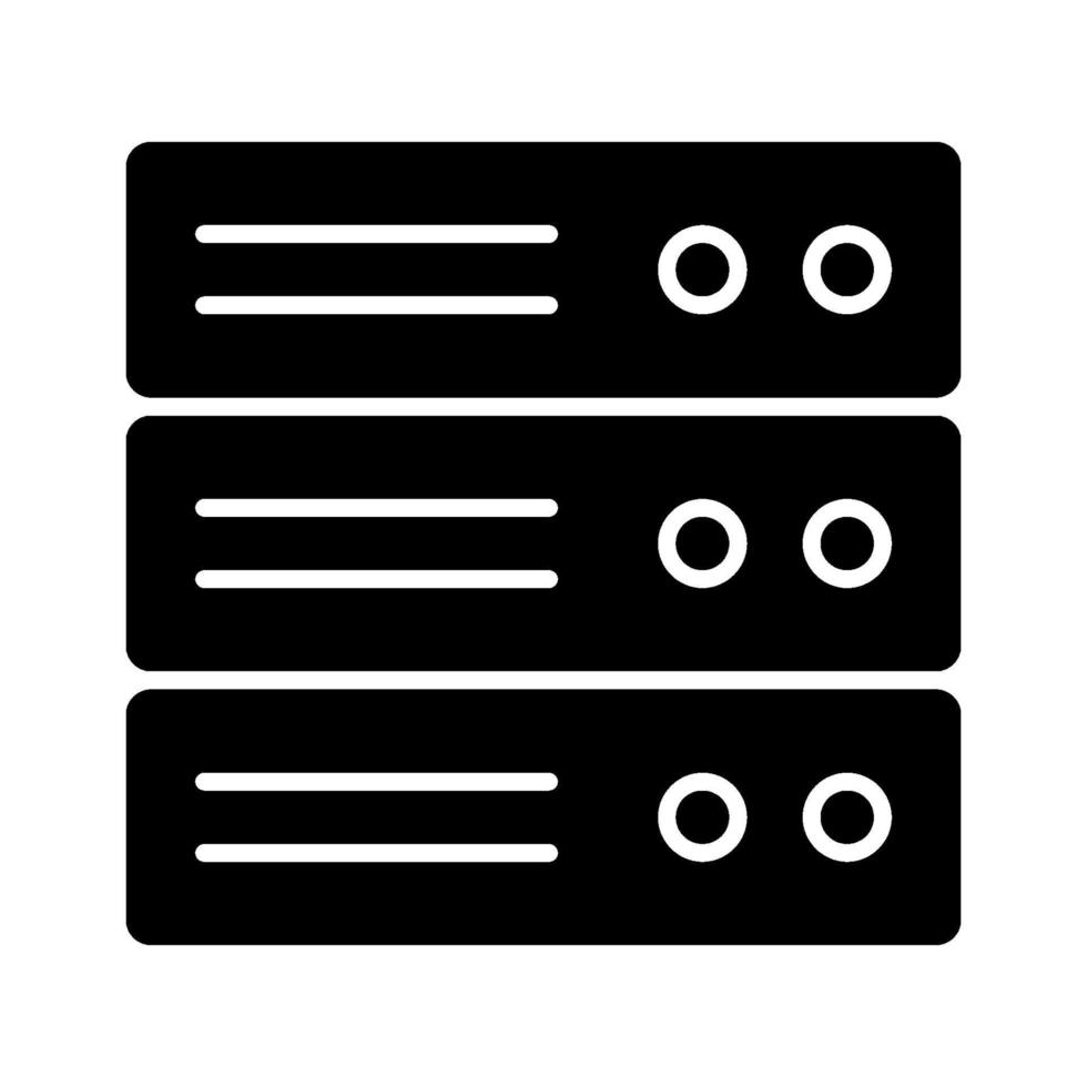 servers vector pictogram