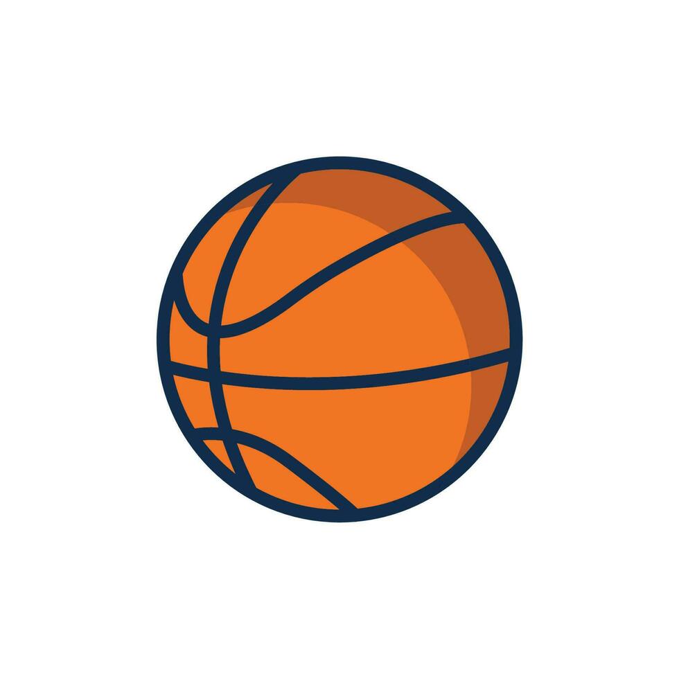 basketbal icoon ontwerp vector