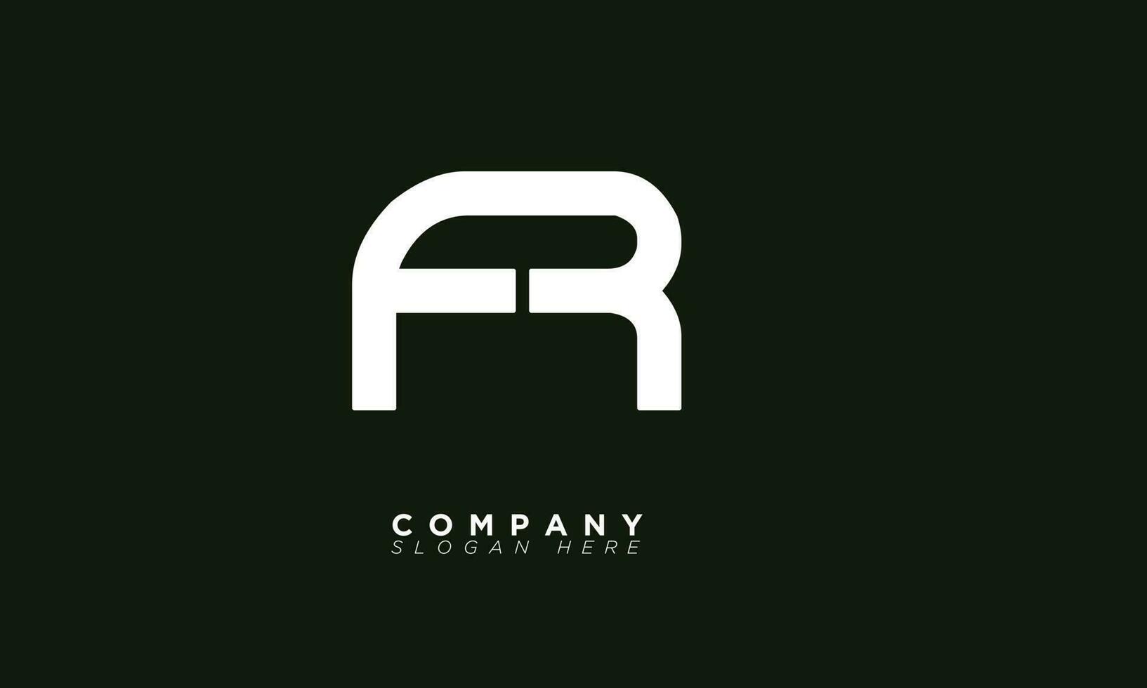 rf alfabet brieven initialen monogram logo en vanaf vector