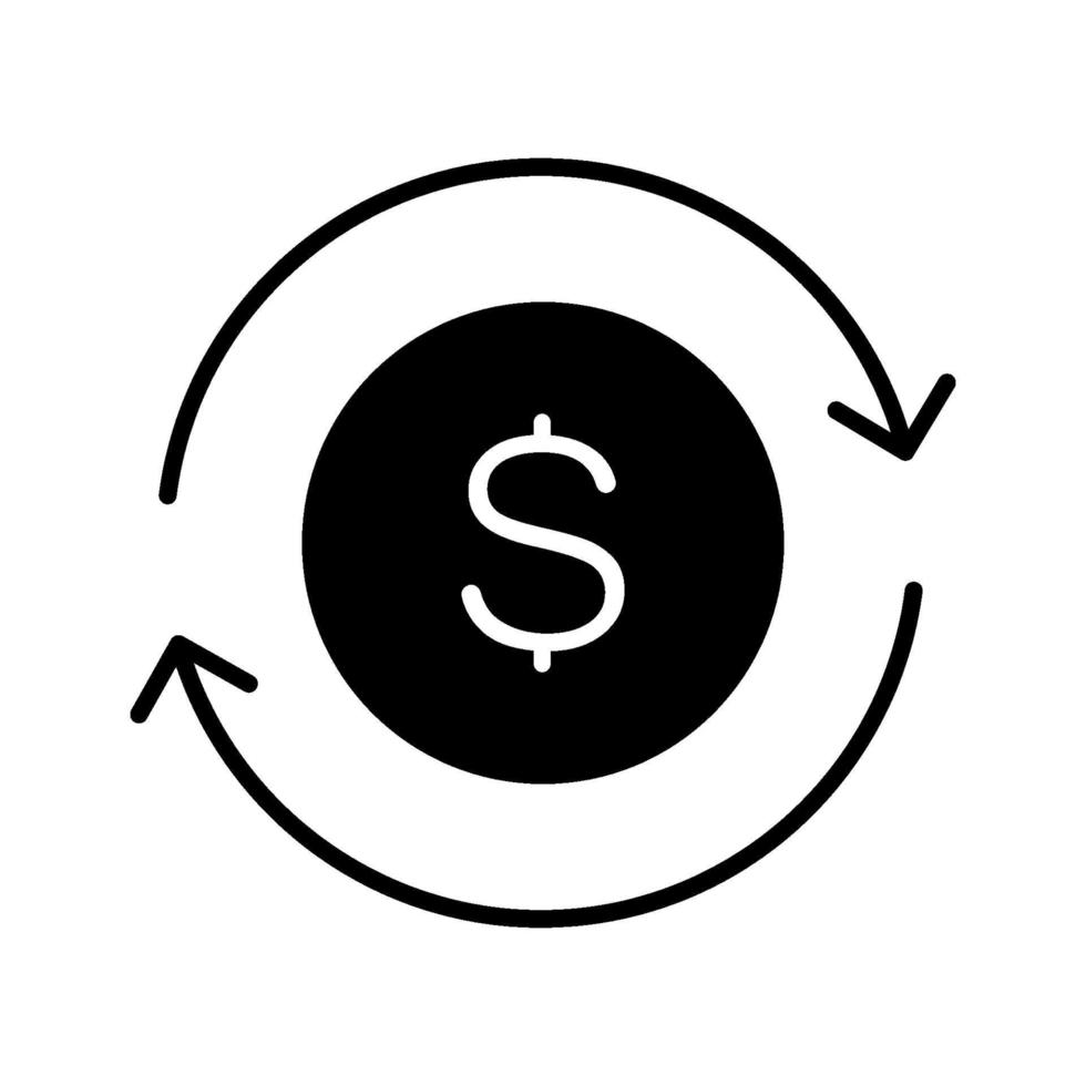 cashflow pictogram vector