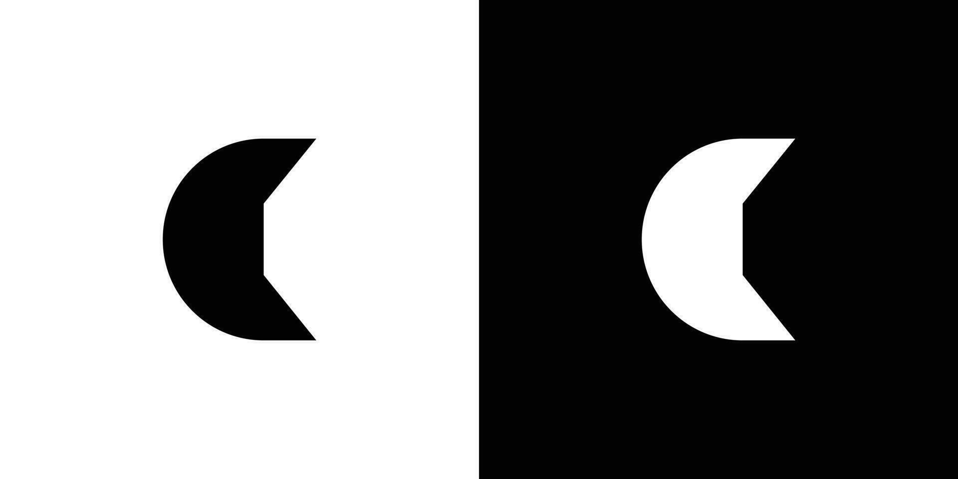 modern en sterk brief c initialen logo ontwerp 2 vector