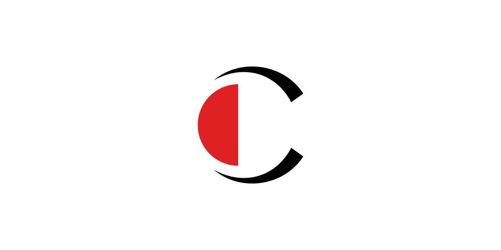 modern en uniek brief c initialen logo ontwerp vector