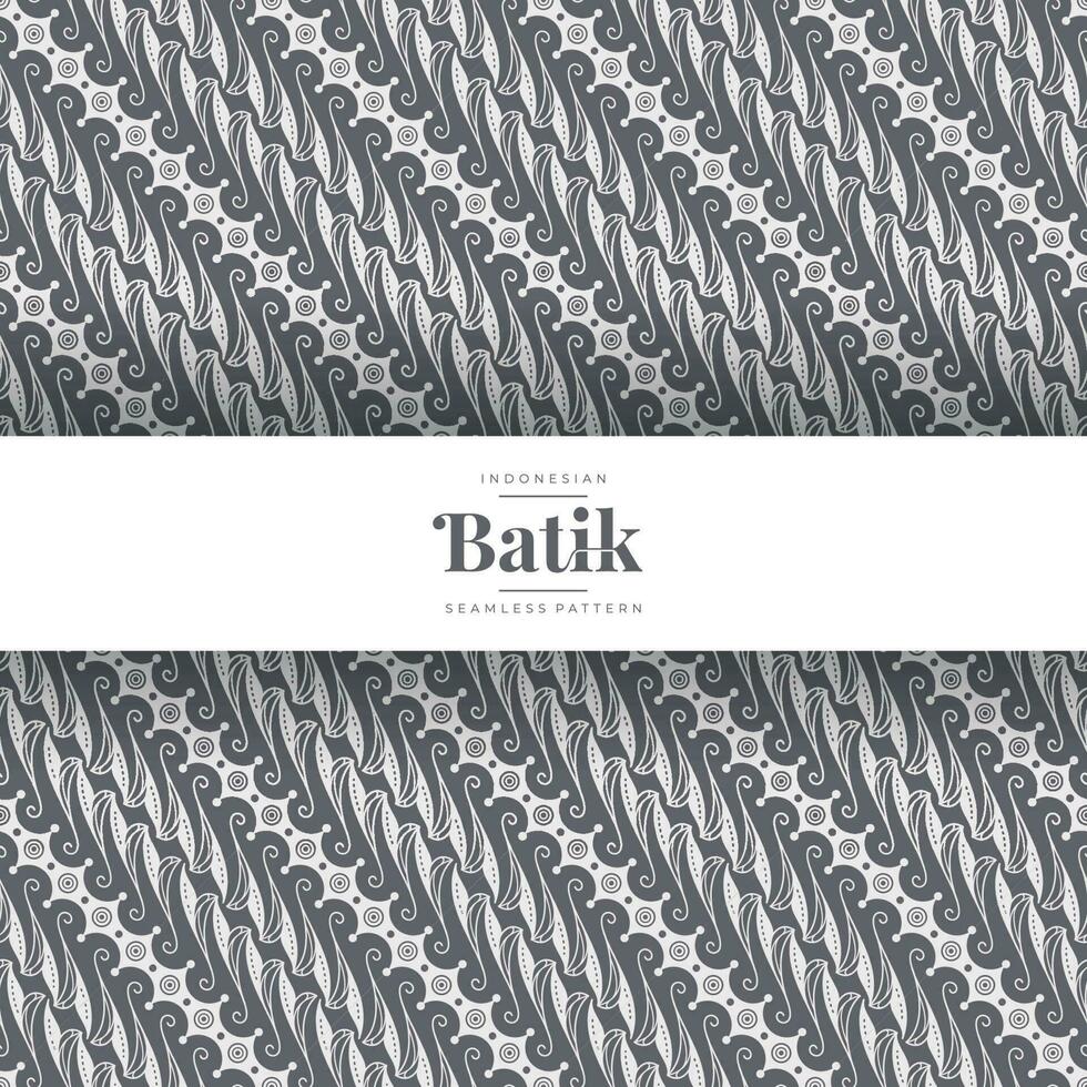 minimalistische Javaans batik patroon voorraad vector