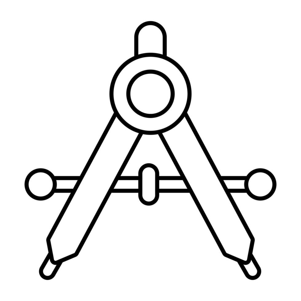 creatief ontwerp icoon van kompas vector