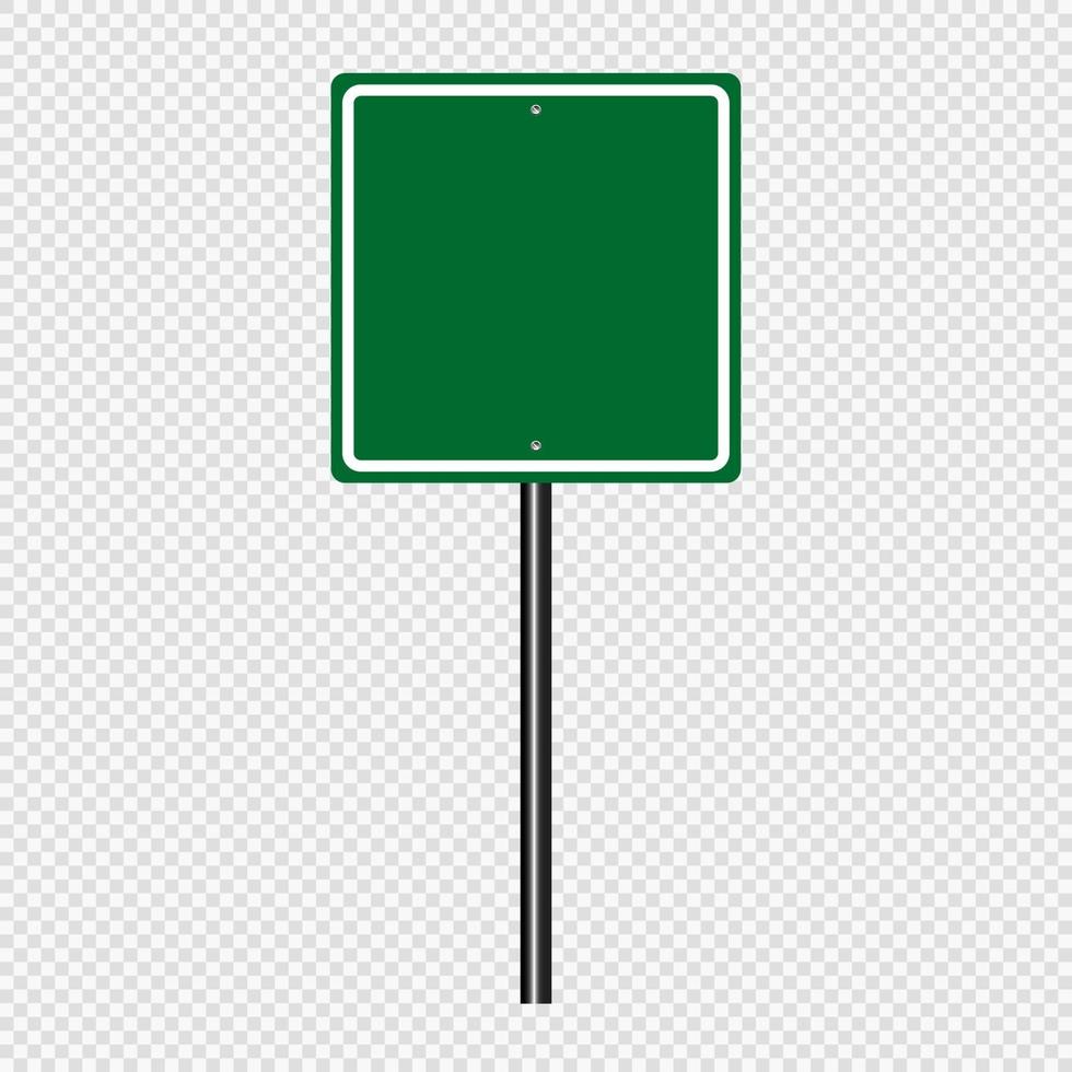 groen verkeersbord bord bord vector