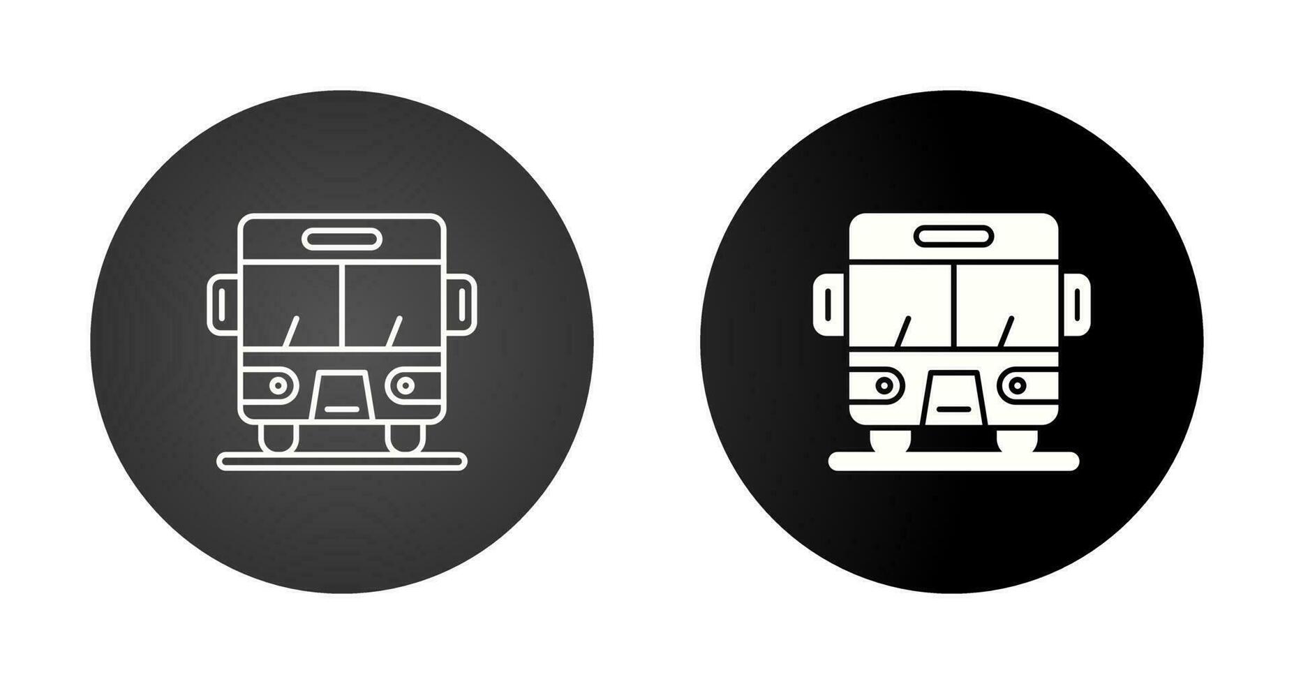 bus vector pictogram