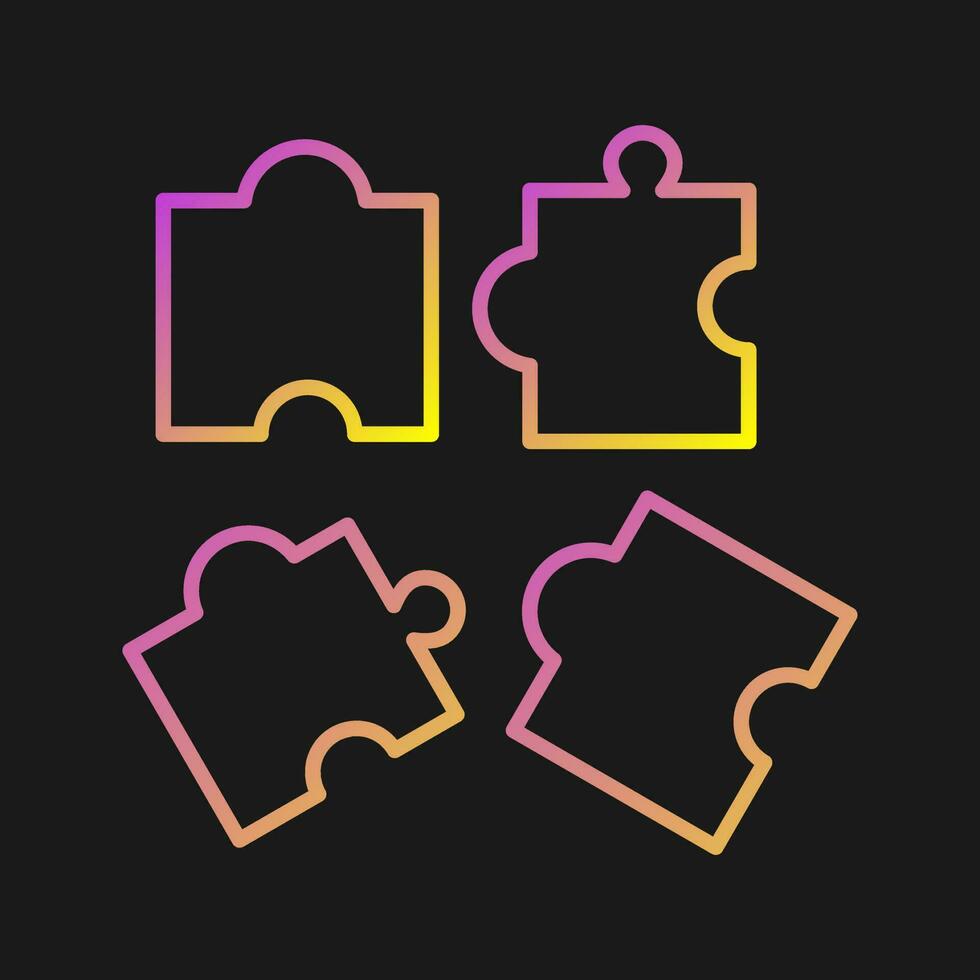 puzzel vector pictogram