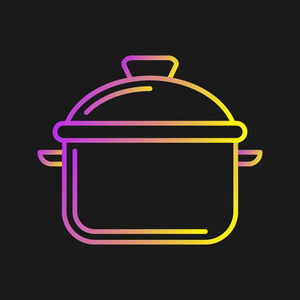 kookpot vector icoon