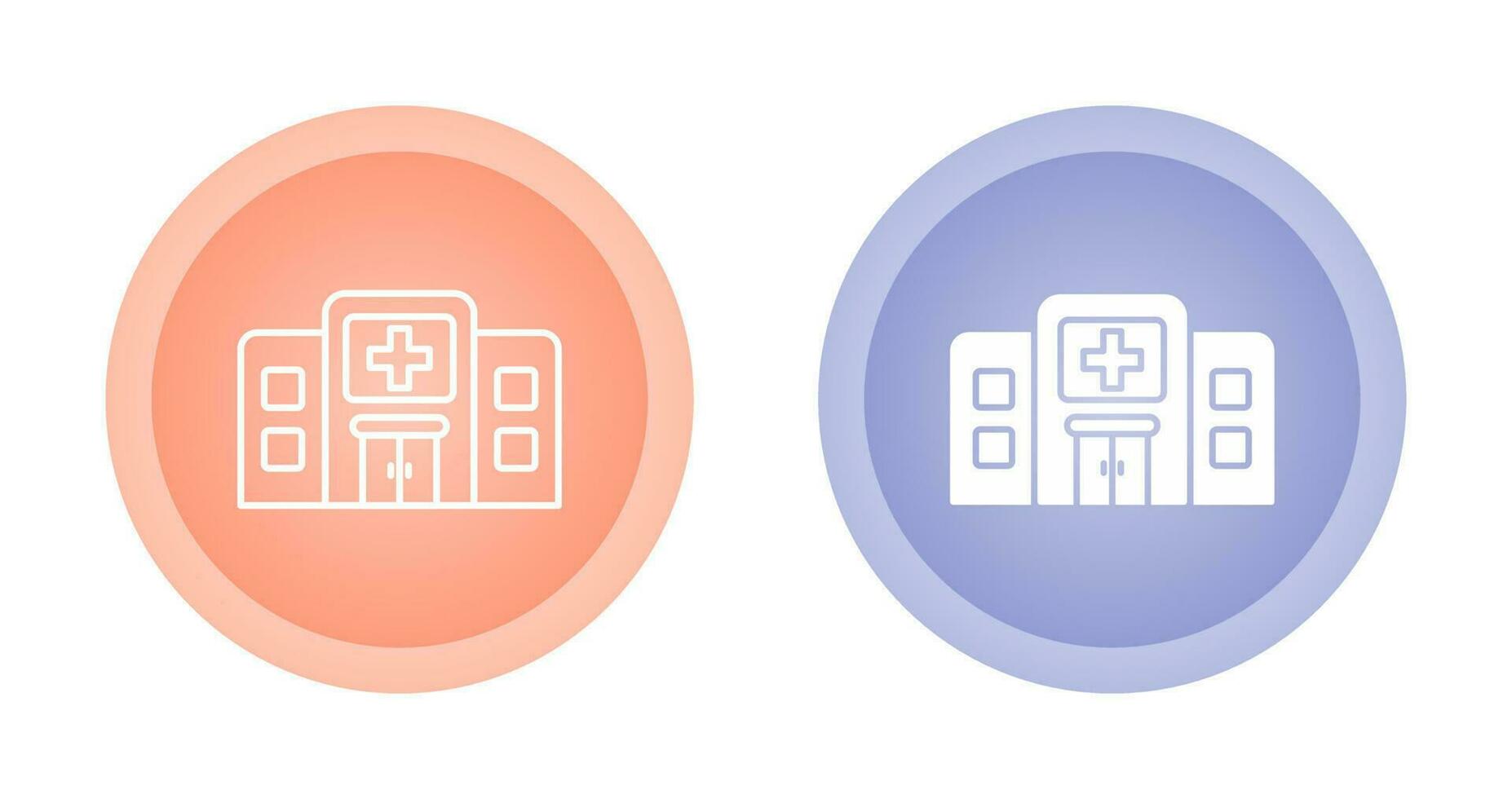 ziekenhuis vector pictogram