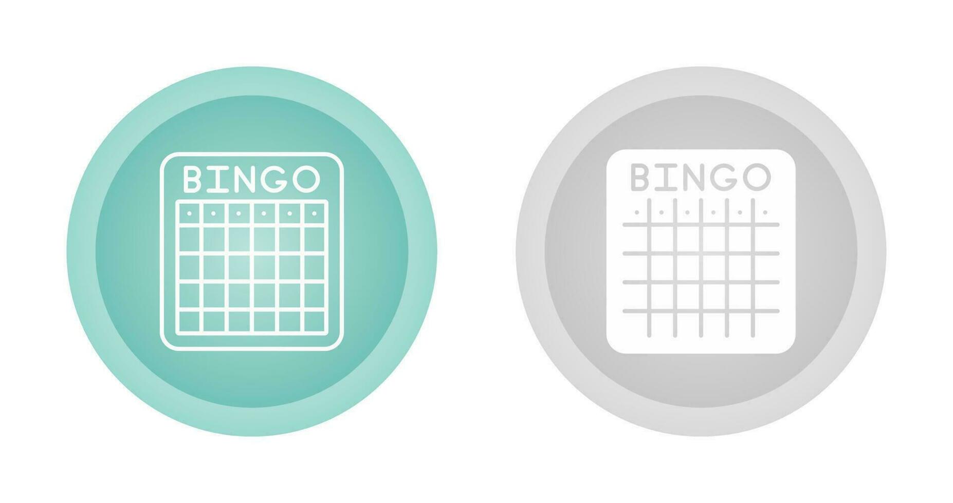 bingo vector icoon