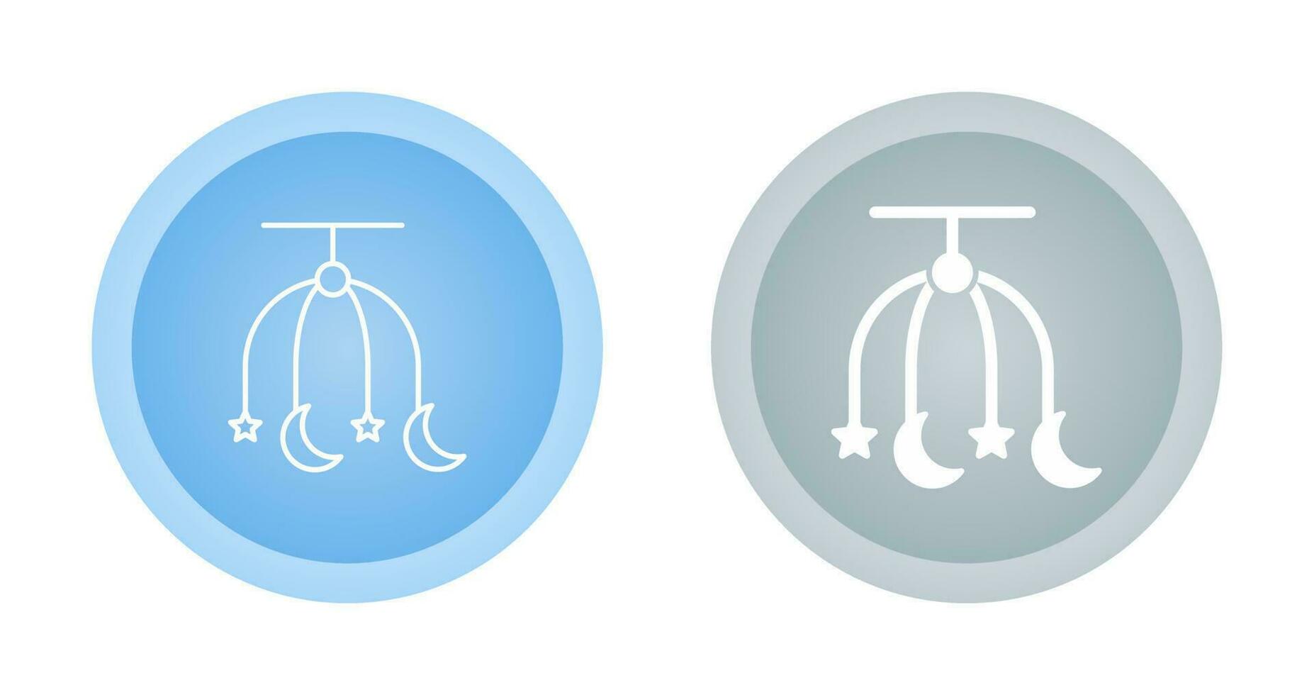 wieg speelgoed- vector icoon