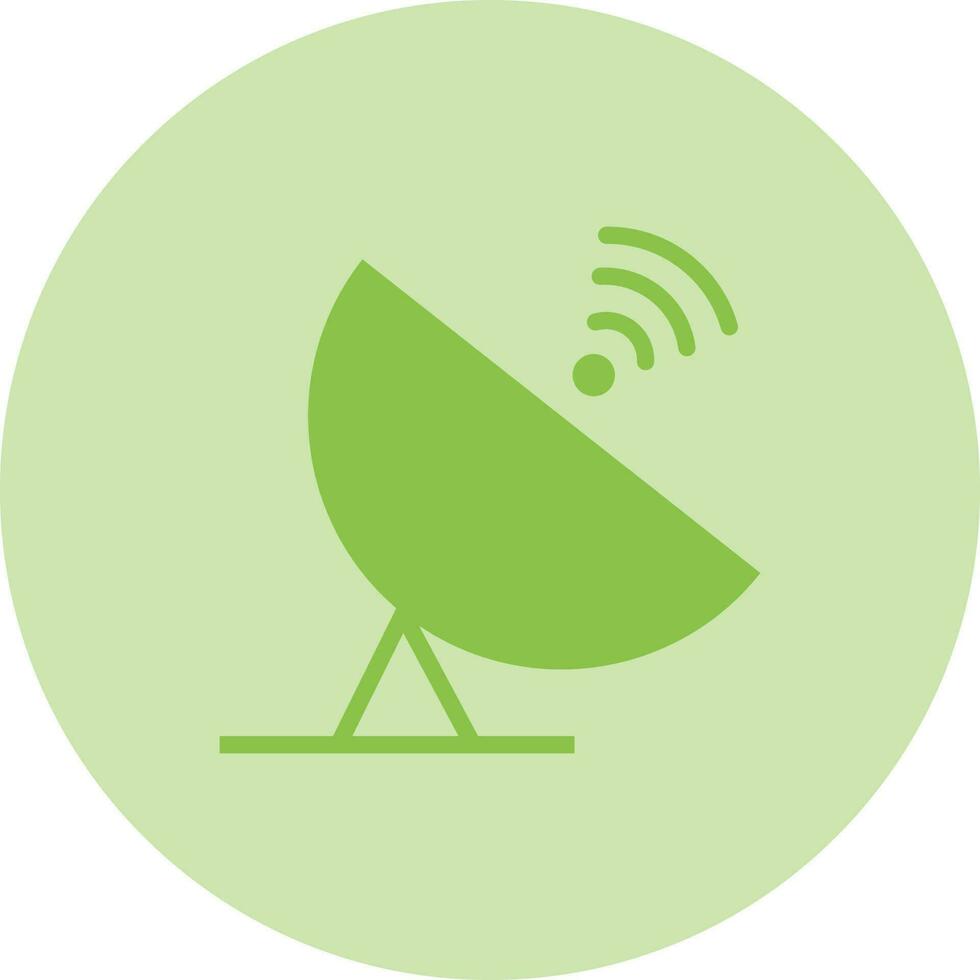 satelliet vector pictogram