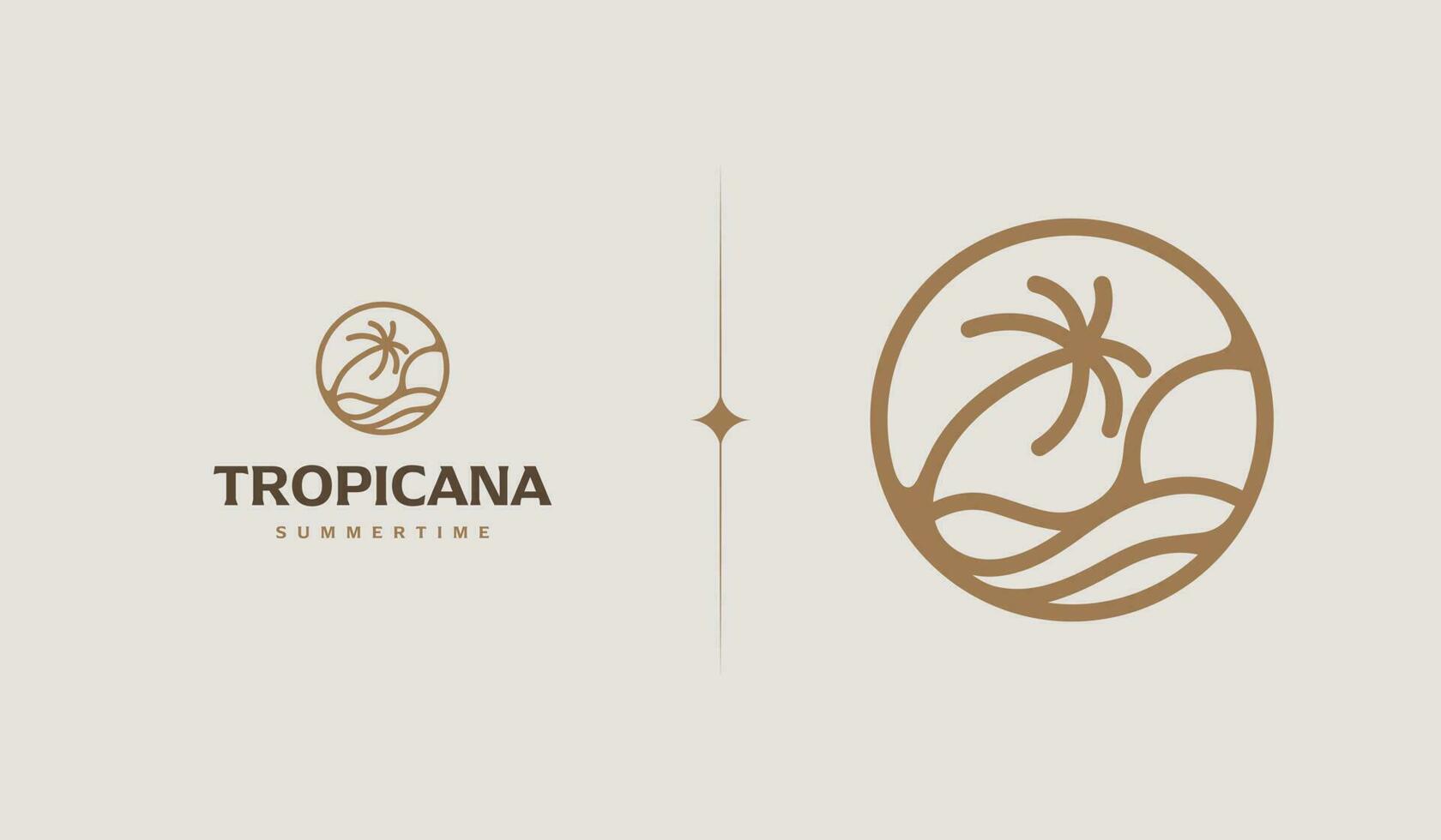 palm boom zomer tropisch logo. universeel creatief premie symbool. vector teken icoon logo sjabloon. vector illustratie