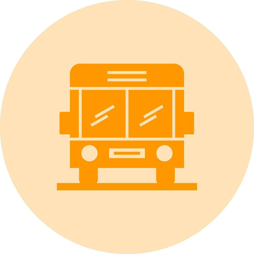 schoolbus vector pictogram