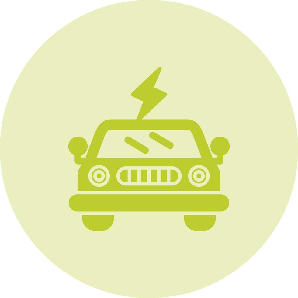 elektrische auto vector icon