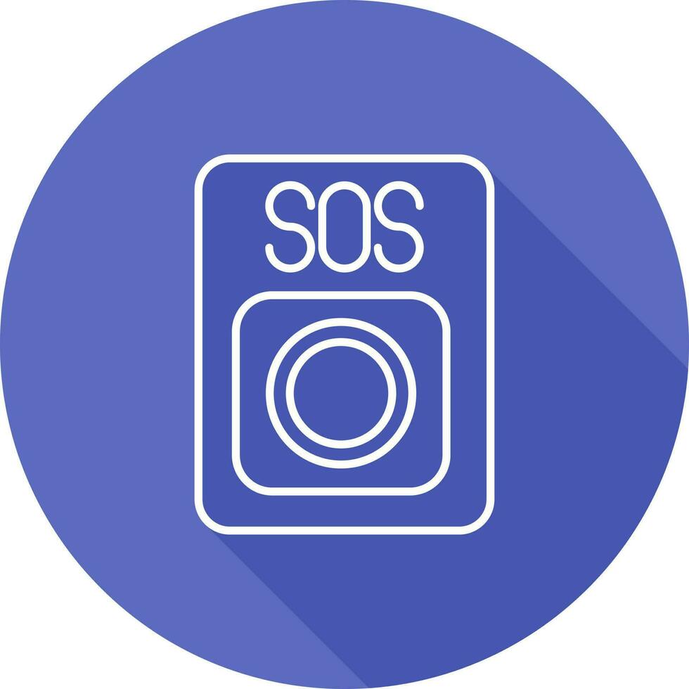 Sos vector icoon